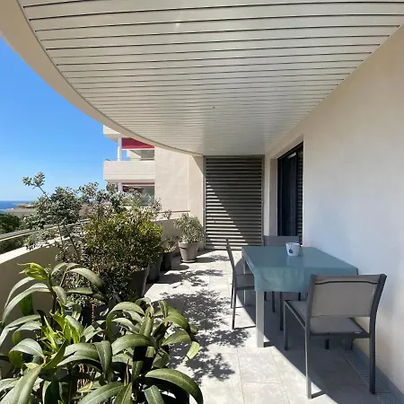 Appartement T2 De Standing Avec Parking A 250 Metres De La Plage, Route Des Sanguinaires, Ajaccio Ajaccio  Exterior photo